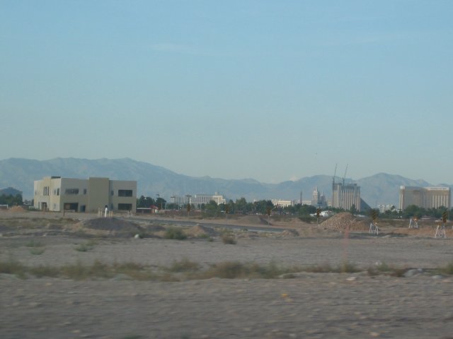 Approaching Las Vegas