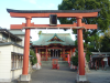At the temple