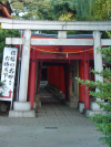 At the temple