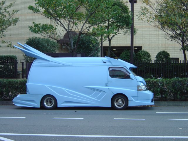 Hi tech van
