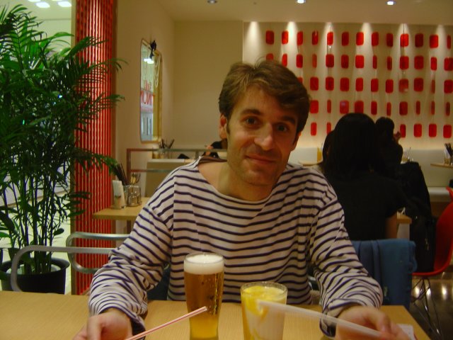 Karl in the Thai restaurant