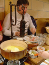 Bi derriere son "pendu savoyard" qui lui fait un oeil bizarre