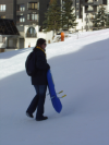 Alex et la luge