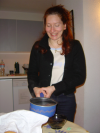 Sophie prend le relais (apres que Coralie en ait mis partout)
