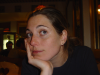 Coralie songeuse