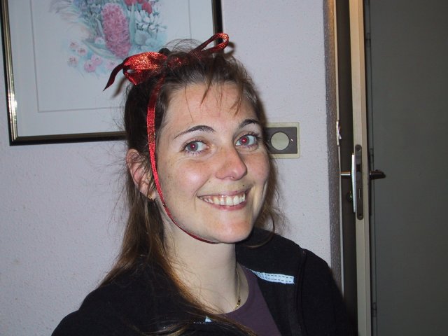 Coralie l'oeuf de Paques aux yeux de lapin