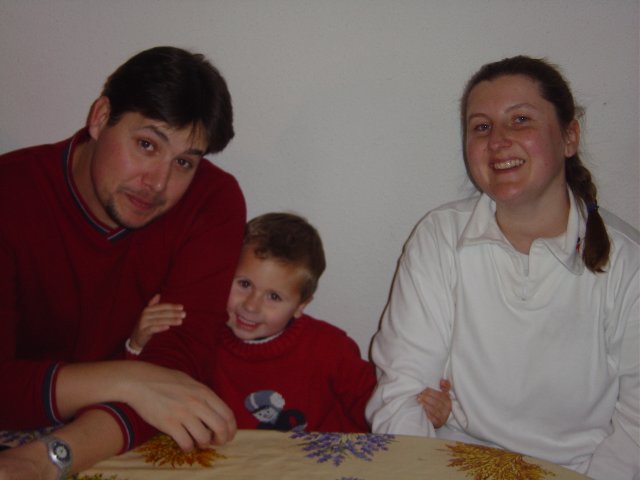 Famille Lavirotte: Papou, Gaetou et Mamou