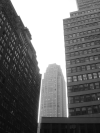 Buildings (I must say the farthest looks illuminated to me...)
