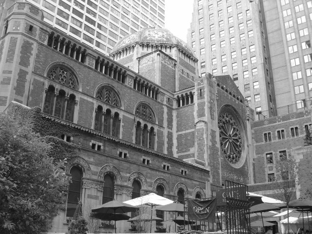 St Bart Church side