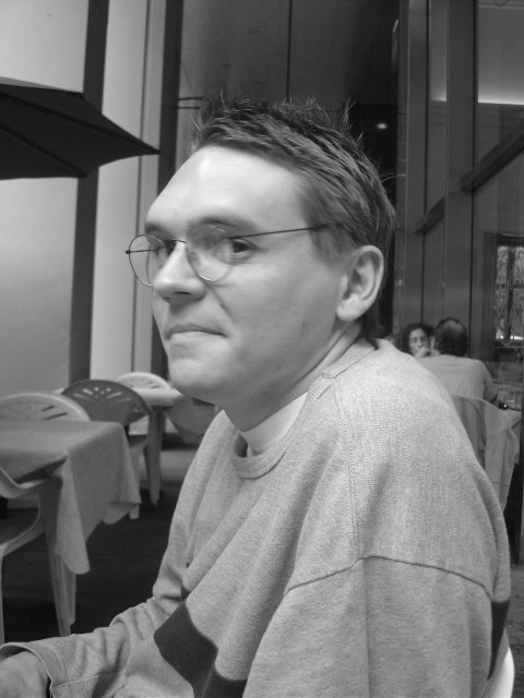 Maxf at Lou's cafe'
