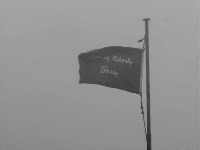 Flag "Statue of Liberty Ferry"