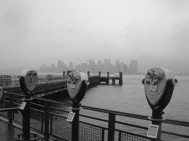 Long views looking like happy people and skyline beyond