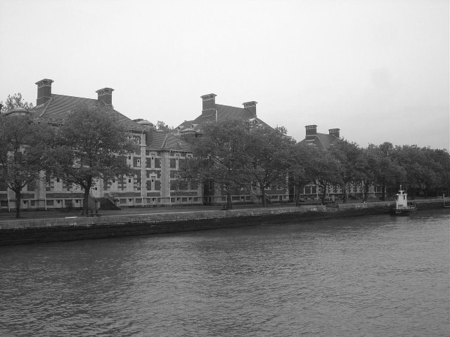 Ellis island, island of the immigration