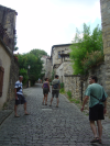 Ruelle en montee: Guy, Evelyne, Nicolas et Steph