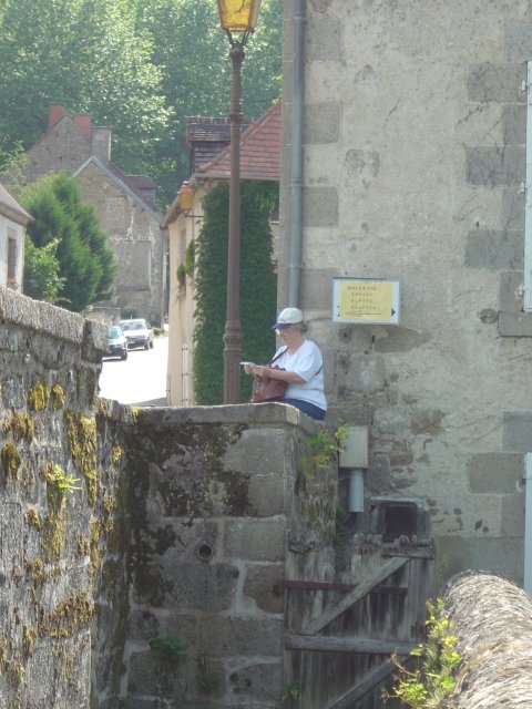 Maman pres du pont Romain