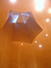 Ceiling of the Kiva\214 room at Stata Center