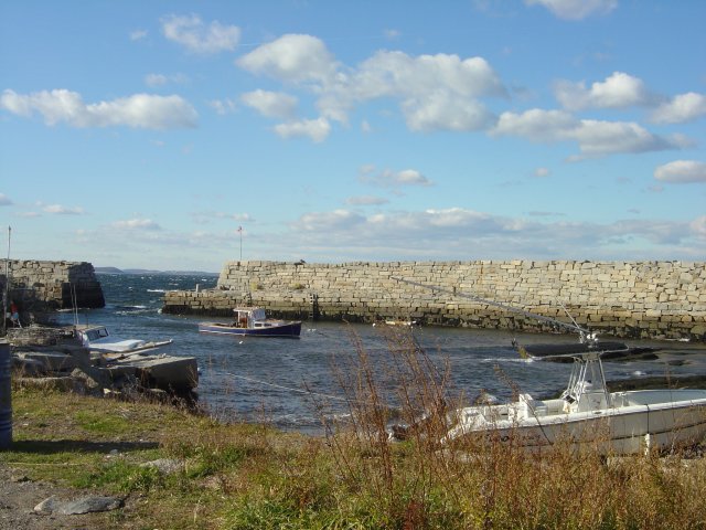 Small harbour in Rockport