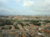 View on Carcassonne from the castle