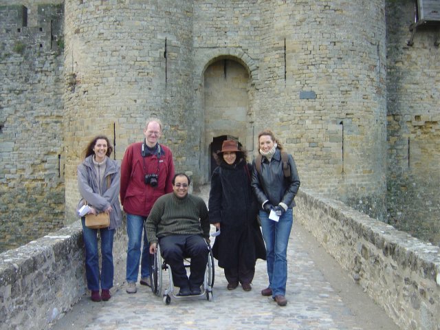 Coralie, Bert, Shadi, Karima and Jessica