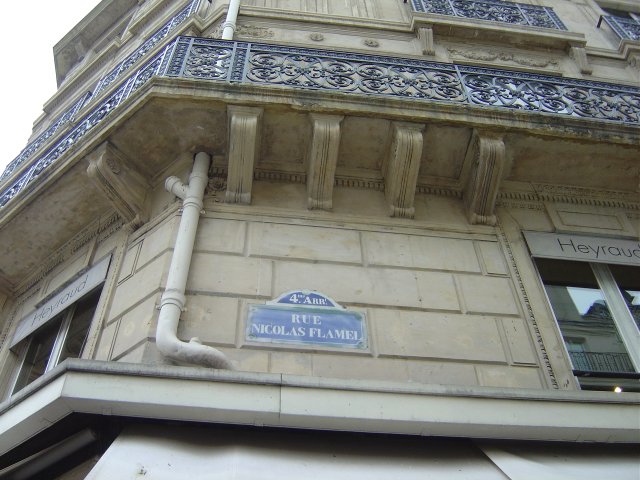 "Rue Nicolas Flamel" (dedicated to all Harry Potter fans)