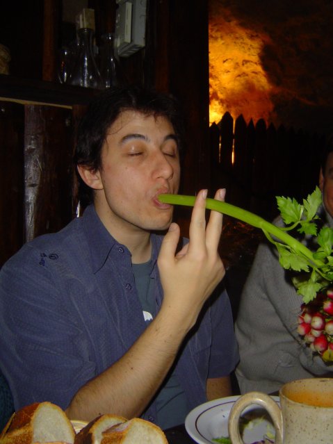 Max smoking celery