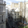 View from Henri's window on the street