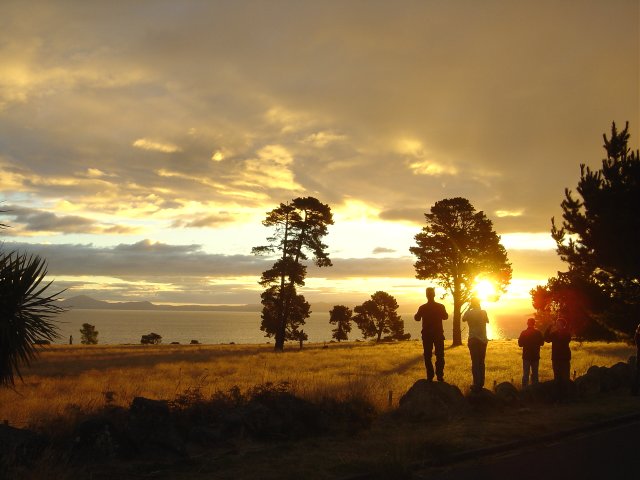 All photographying the sunset
