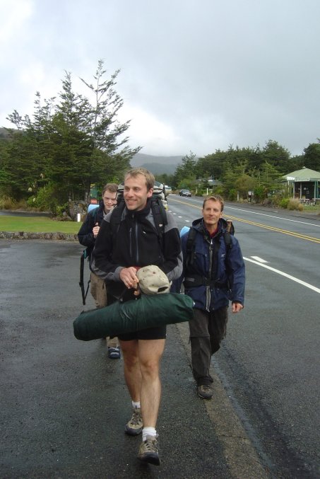 Joel, Nico and Fabrice back from their three day trek in Mordor