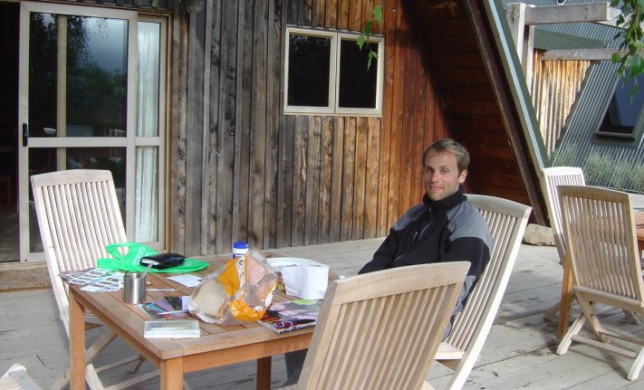Nico on the terrace