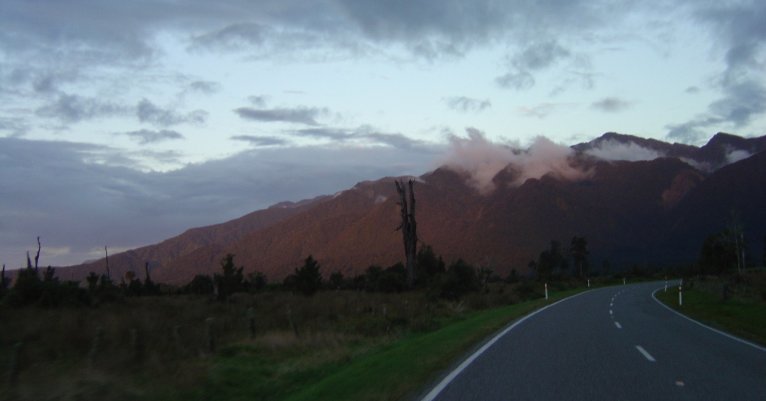 Pink mountain