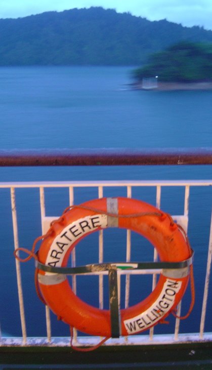 On the ferry to Wellington
