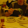 Lunch with Nico in a local restaurant