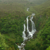 Water falls
