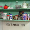 Kitchen at Napier Prison Backpacker: "No smoking - by order - Superintendent"