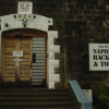 Entrance of Napier Prison Backpackers