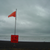 Napier beach, closed for safety reasons