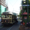 Tramway for the city tour of Christchurch
