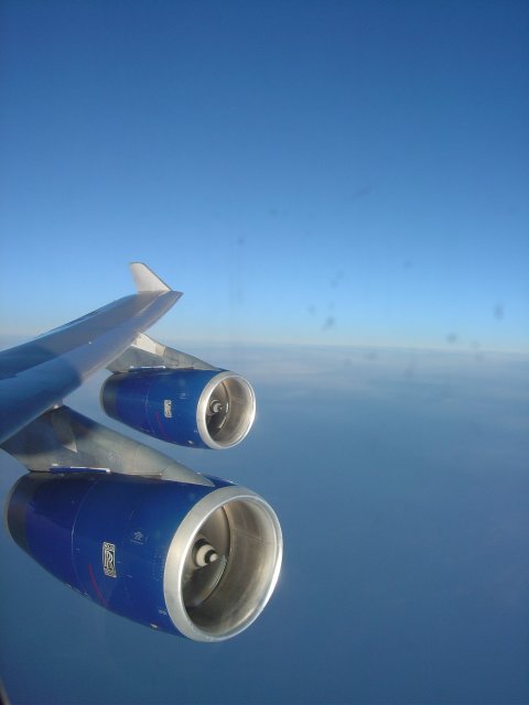 Engines of the aircraft