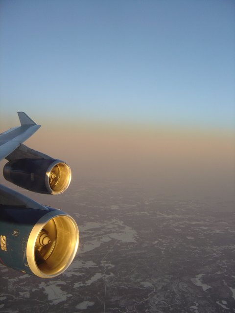 Engines of the aircraft