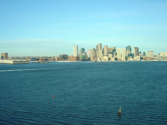 Boston from the Hyatt Harborside