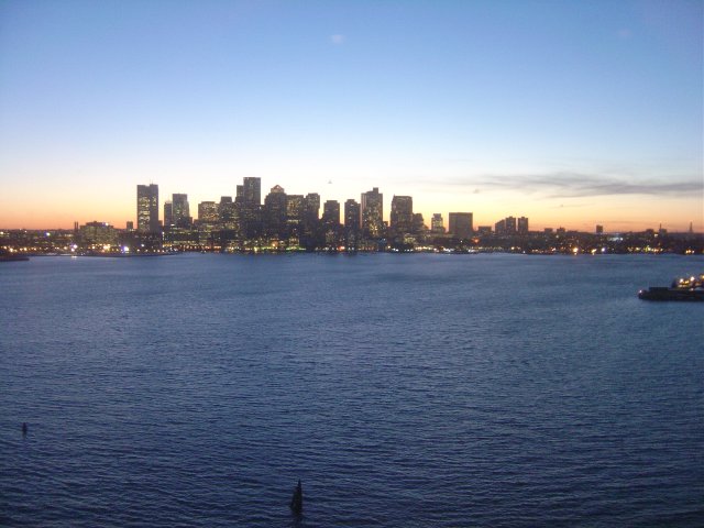 Boston from the Hyatt Harborside