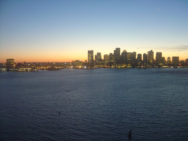 Boston from the Hyatt Harborside