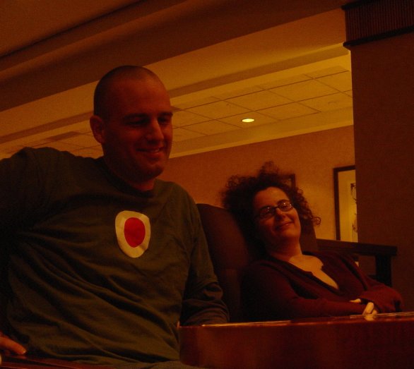 Dean Jackson and Amy van der Hiel, Hyatt Harborside, Boston