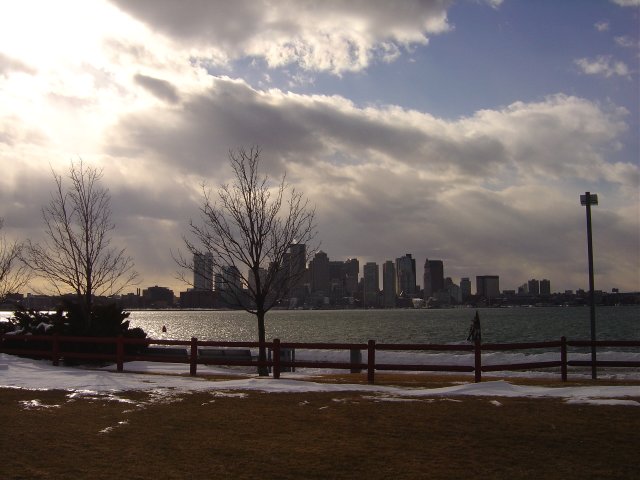 Boston from the Hyatt Harborside