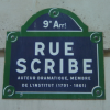 "Rue Scribe" (obviously dedicated to all scribes ;)