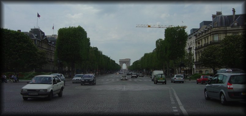 The Arc de Triomphe, Champs Elysees