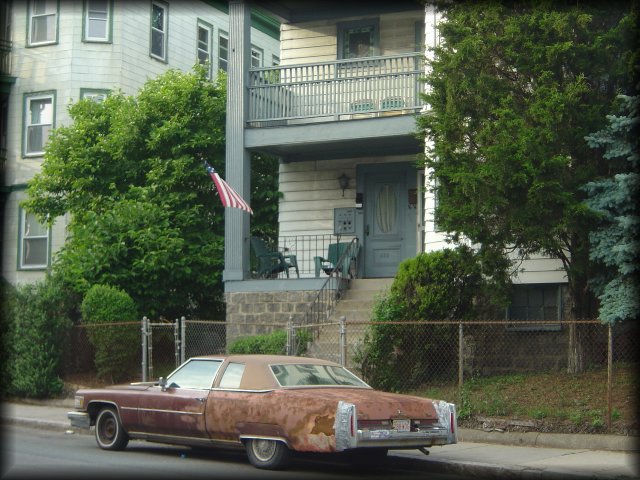 Rusty car