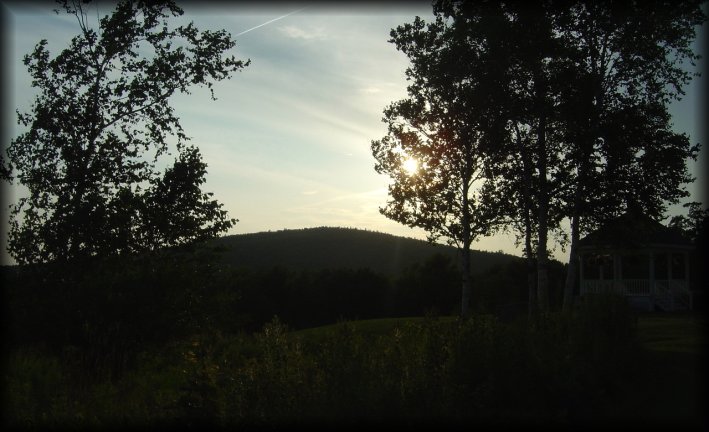 Sunset at Lucerne, Maine