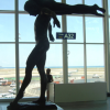 Sculpture "L'envol" at Nice airport