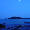 Mark Island, Maine, at dusk